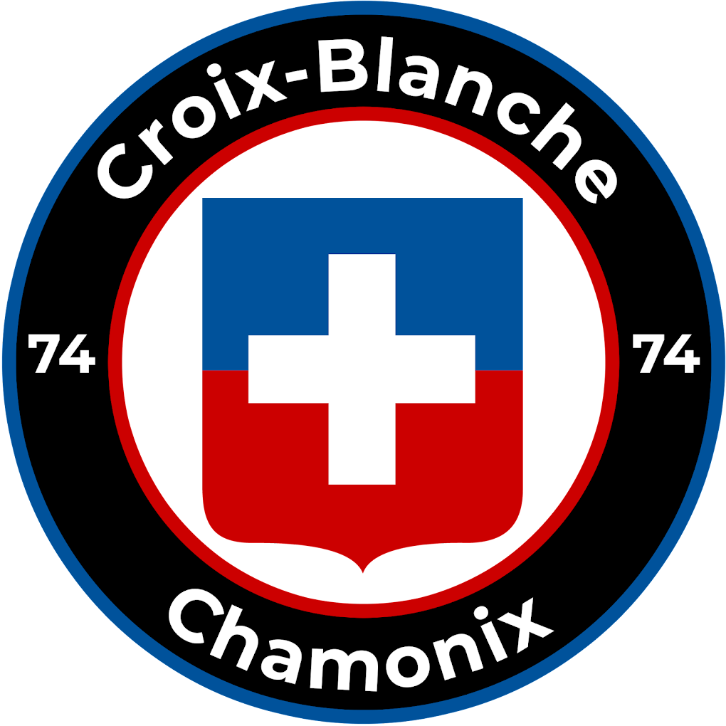 logo de l'association de la croix blanche de Chamonix